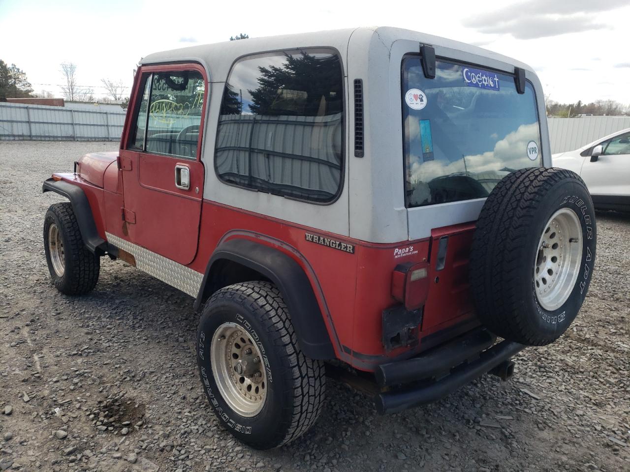 Photo 3 from auction – 1988 JEEP WRANGLER L with VIN 2BCCV8148JB526358