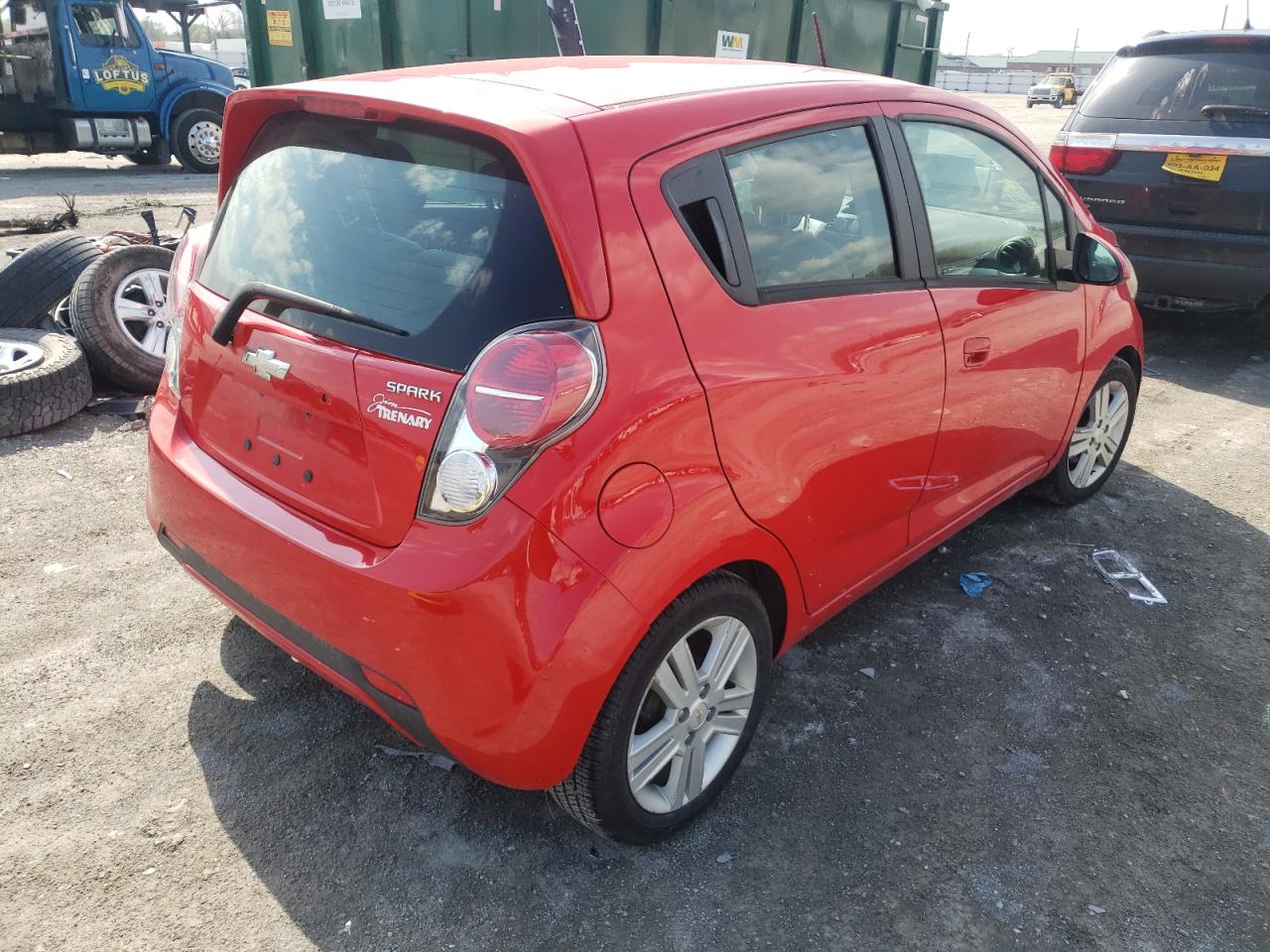Photo 4 from auction – 2014 CHEVROLET SPARK LS with VIN KL8CB6S91EC474740