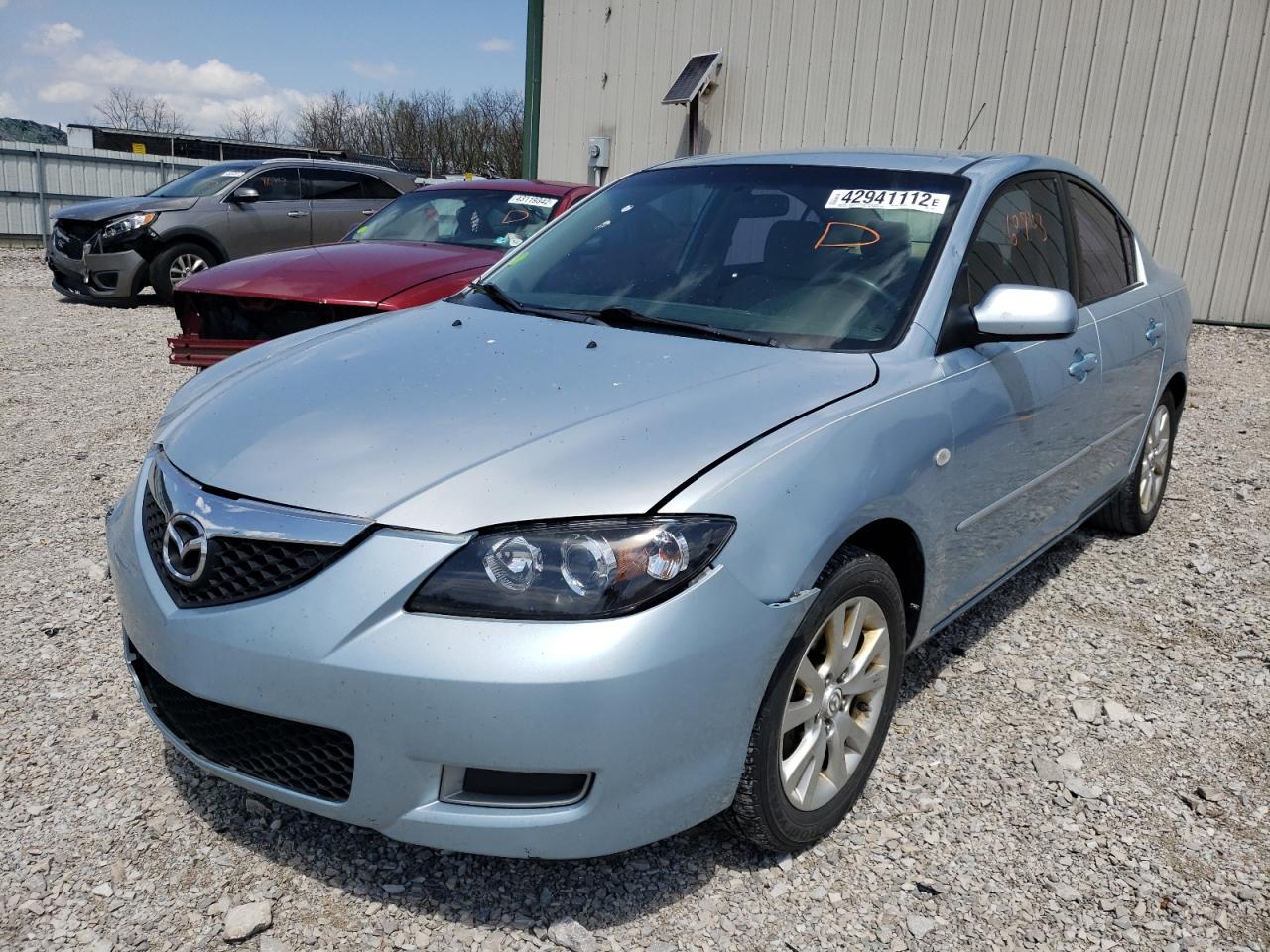 Photo 2 from auction – 2008 MAZDA 3 I with VIN JM1BK12F381778910