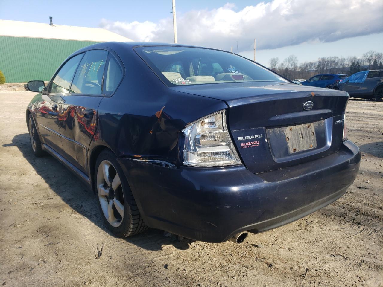 Photo 3 from auction – 2007 SUBARU LEGACY 2.5 with VIN 4S3BL616477214173