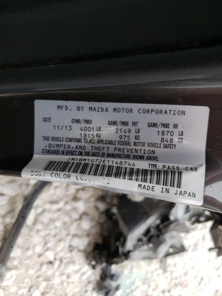 Photo 10 from auction – 2014 MAZDA 3 SPORT with VIN JM1BM1U72E1148744