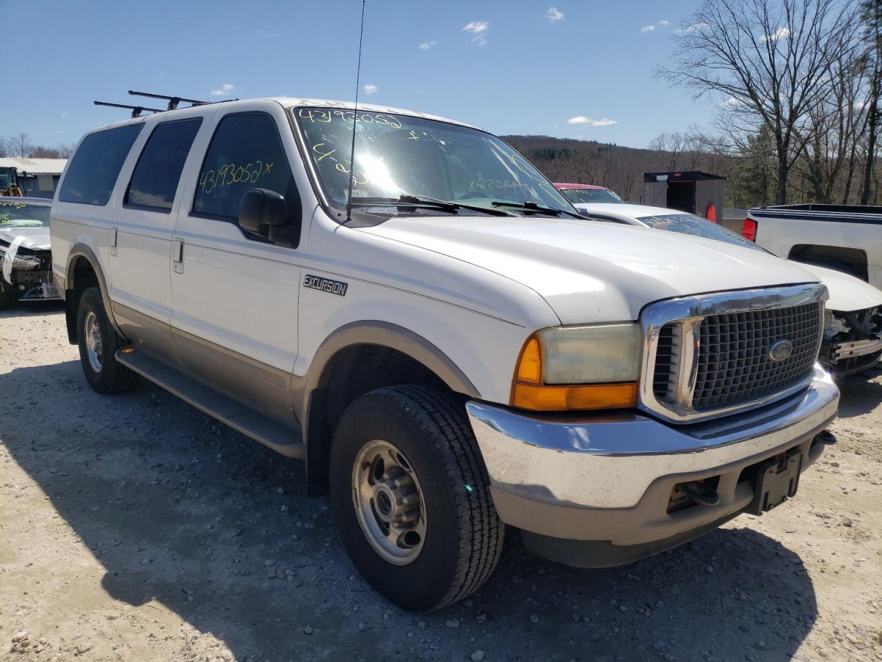 FORD EXCURSION 2001 with VIN 1FMNU43S61ED57245 - Photo from auction