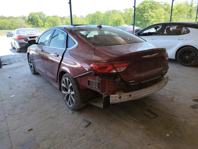 Photo 3 from auction – 2015 CHRYSLER 200 C with VIN 1C3CCCEGXFN722118