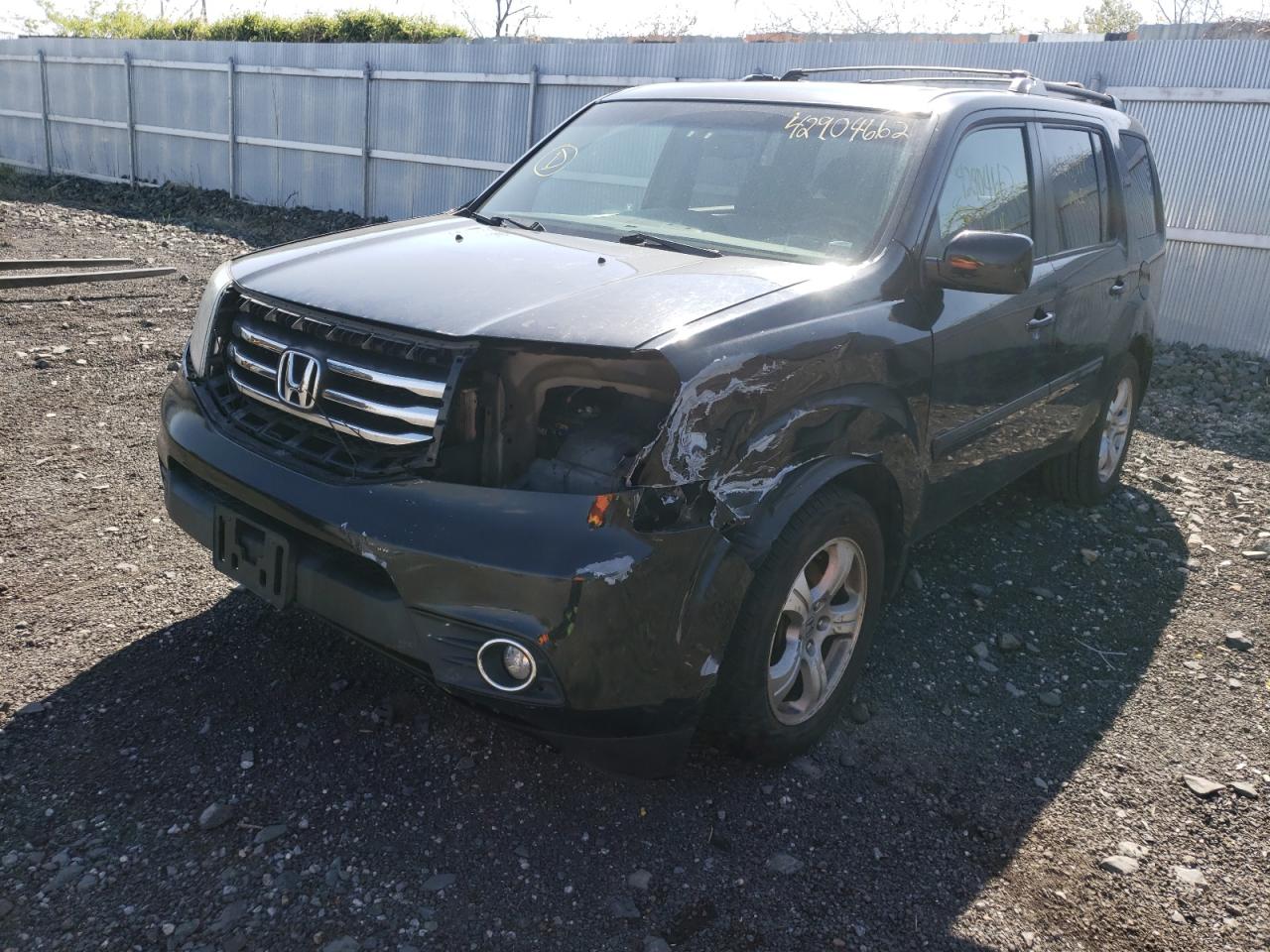 Photo 9 from auction – 2012 HONDA PILOT EXL with VIN 5FNYF4H54CB085228