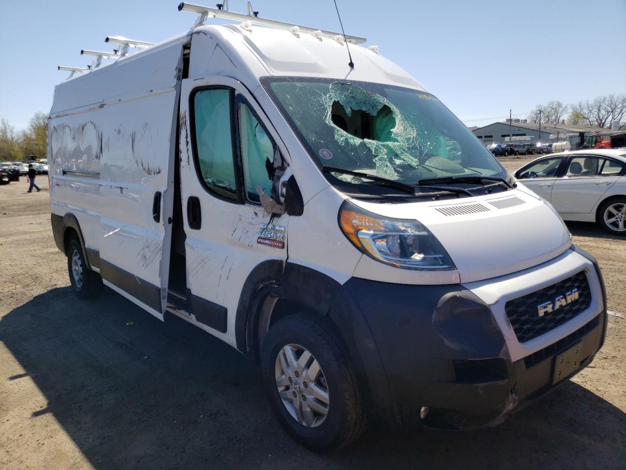 RAM PROMASTER 2020 with VIN 3C6TRVDG7LE109582 - Photo from auction