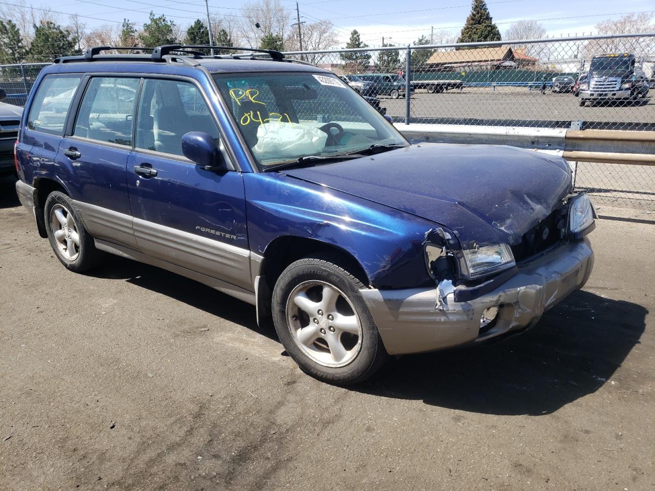 SUBARU FORESTER S 2002 with VIN JF1SF65582H741912 - Photo from auction