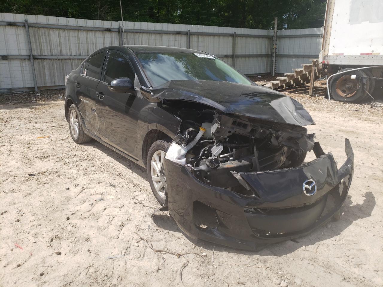 Photo 1 from auction – 2013 MAZDA 3 I with VIN JM1BL1V7XD1819853