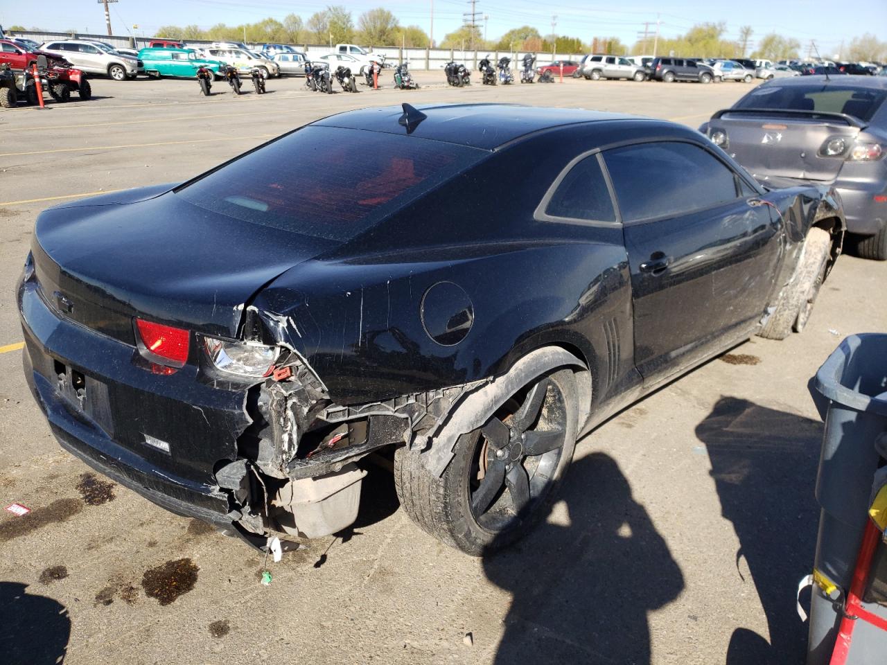Photo 4 from auction – 2010 CHEVROLET CAMARO LT with VIN 2G1FG1EVXA9137026
