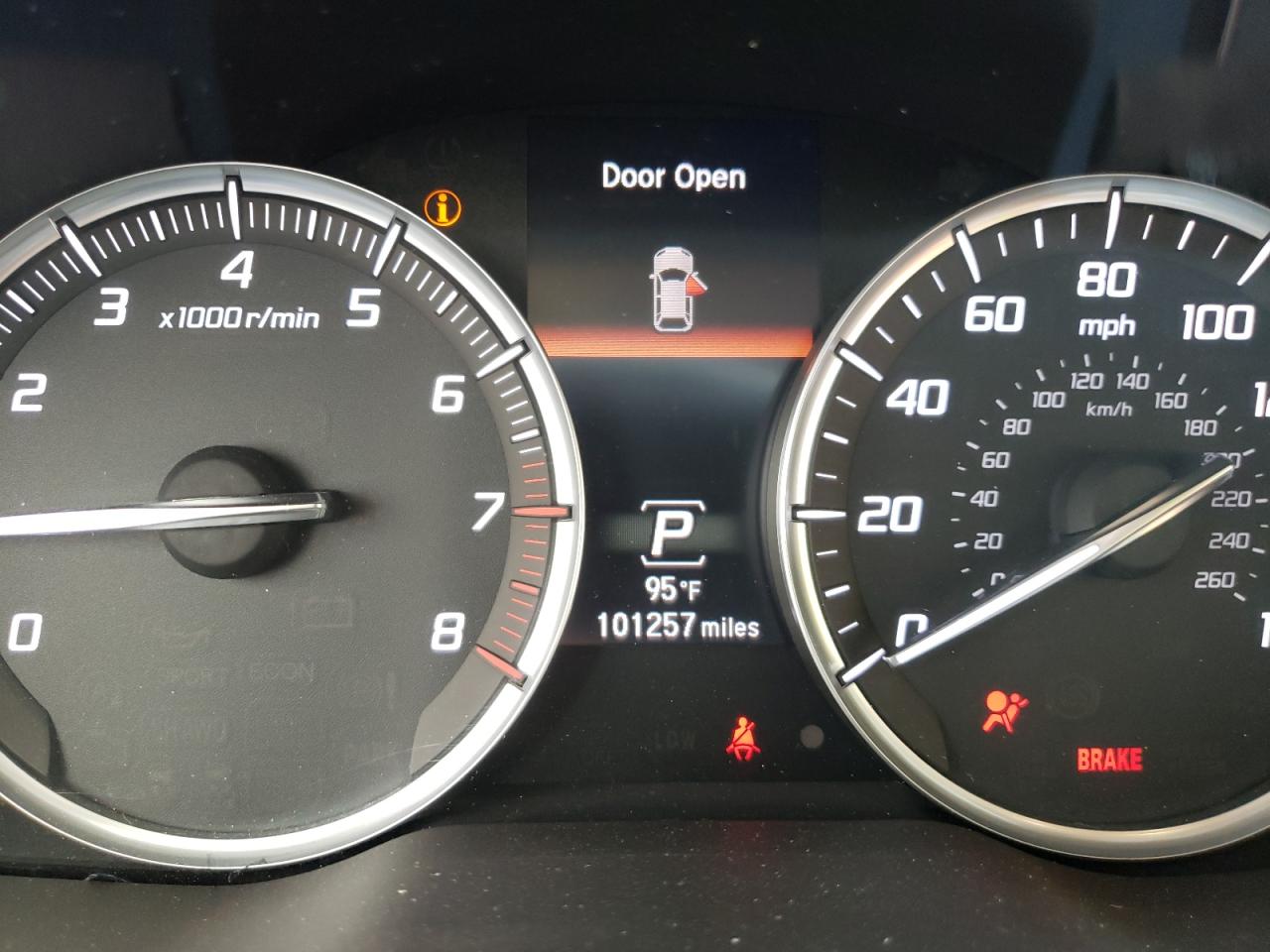 Photo 8 from auction – 2015 ACURA MDX TECHNO with VIN 5FRYD3H45FB013769