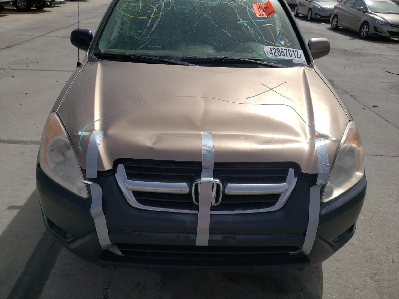 Photo 9 from auction – 2002 HONDA CR-V EX with VIN JHLRD78822C094143