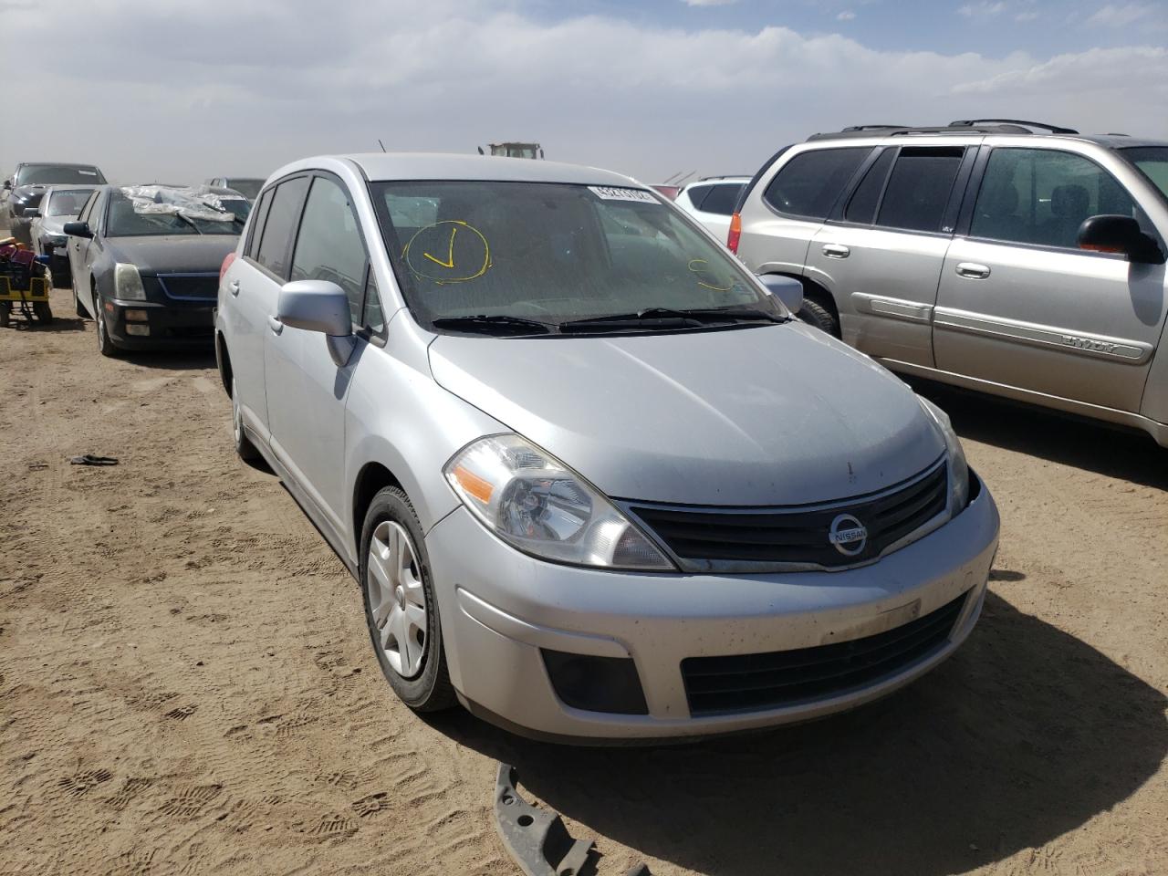 Photo 1 from auction – 2012 NISSAN VERSA S with VIN 3N1BC1CP1CK269400