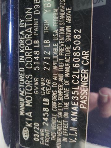 Photo 10 from auction – 2020 KIA STINGER GT with VIN KNAE35LC2L6085082