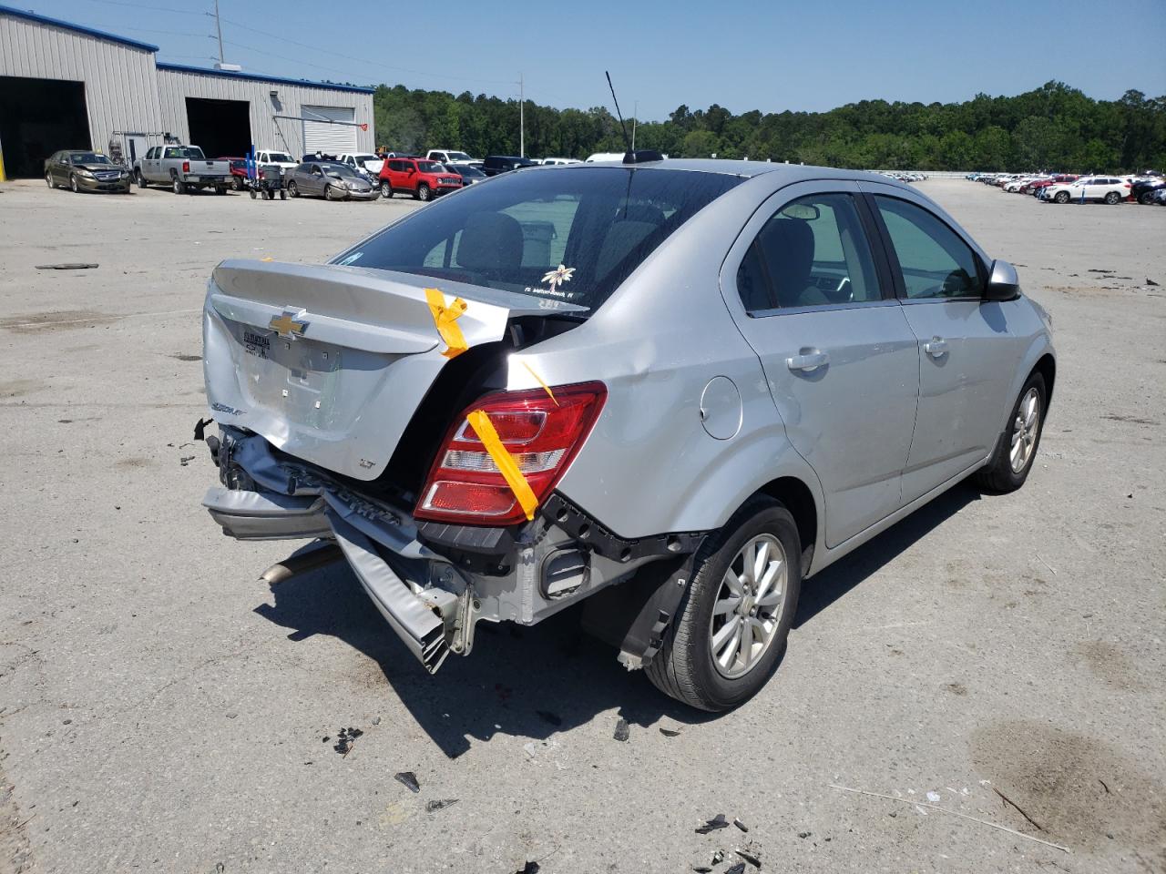 Photo 4 from auction – 2019 CHEVROLET SONIC LT with VIN 1G1JD5SB8K4119455