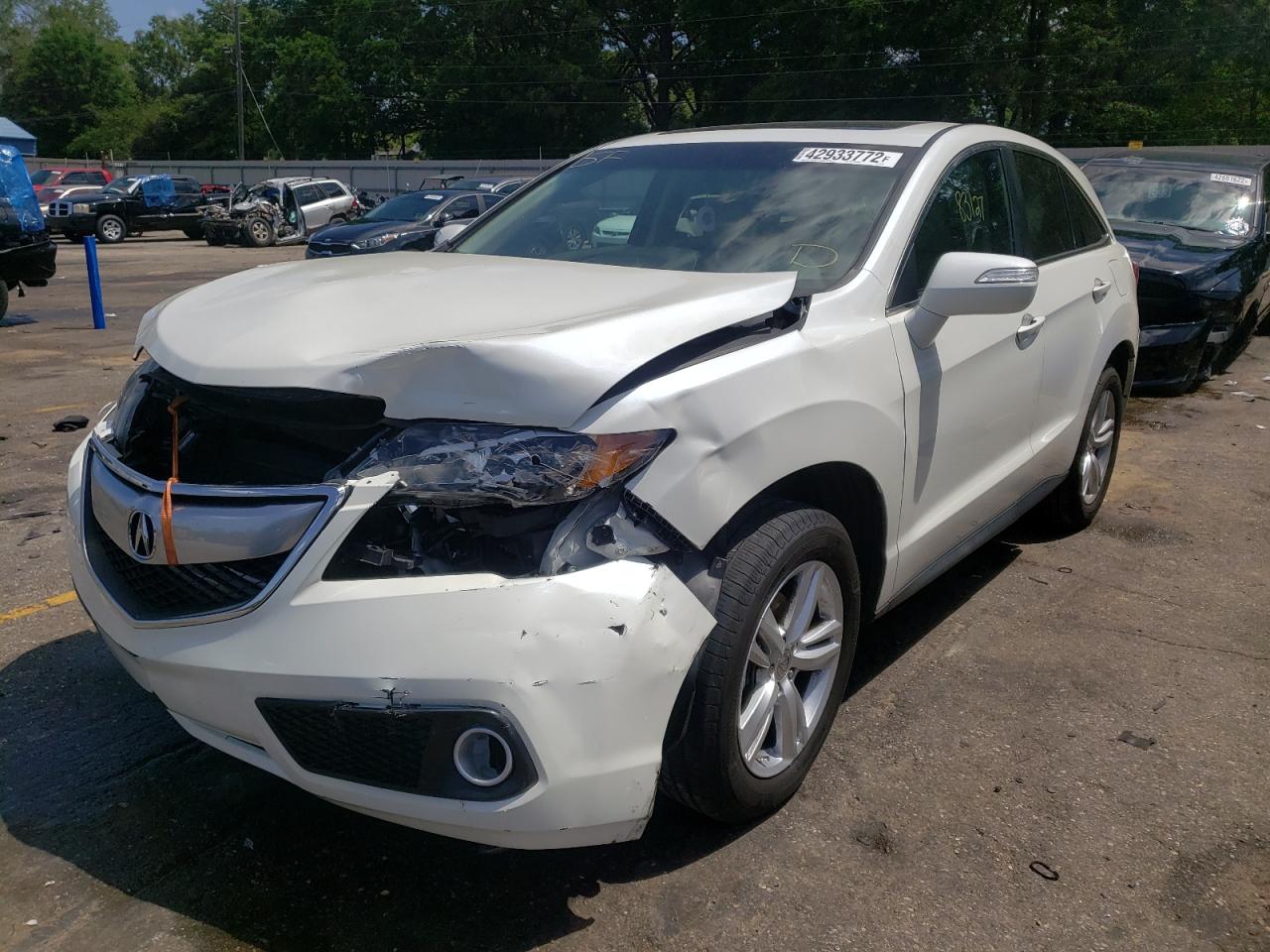 Photo 2 from auction – 2015 ACURA RDX TECHNO with VIN 5J8TB3H54FL011410