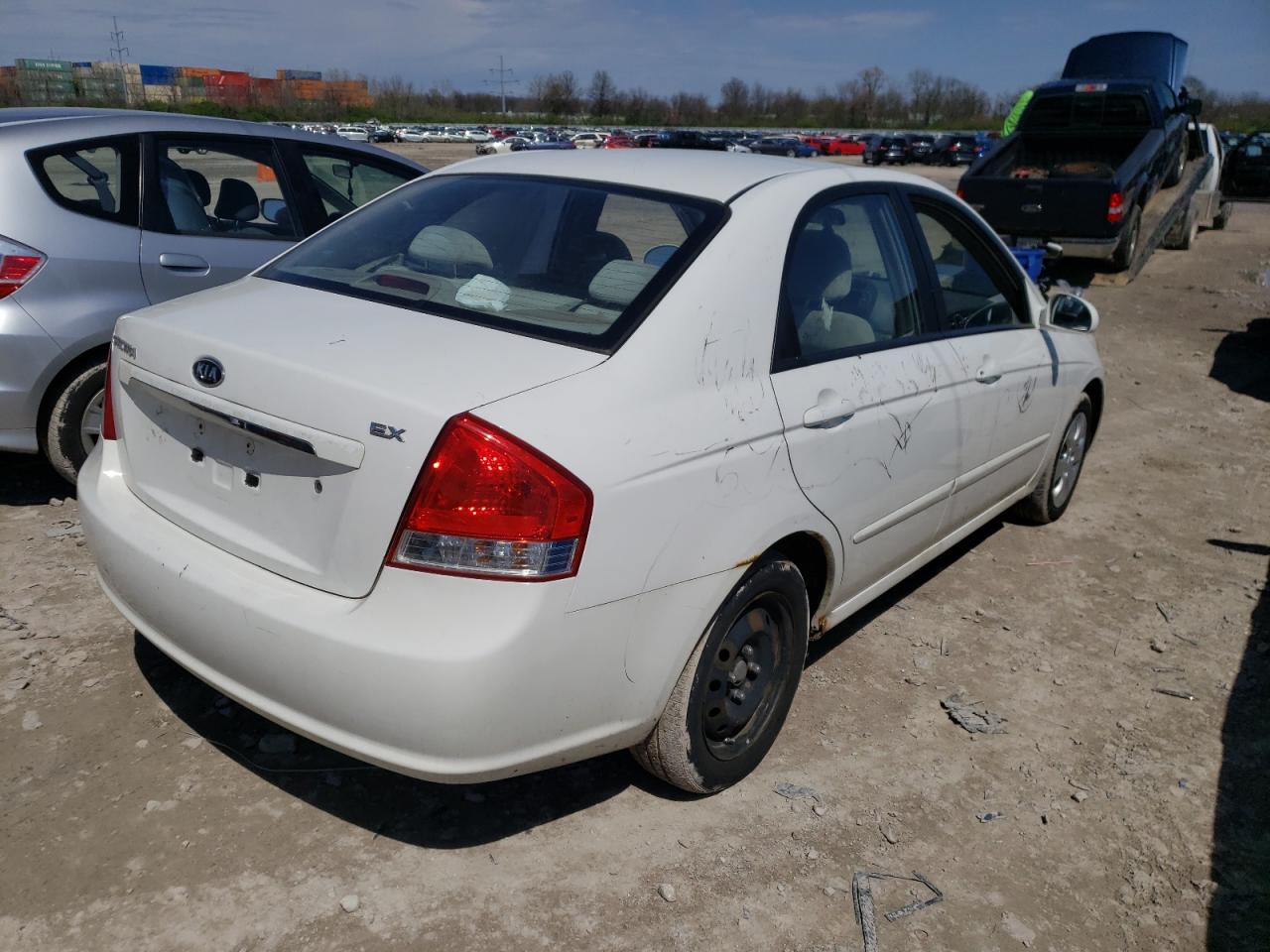 Photo 4 from auction – 2007 KIA SPECTRA EX with VIN KNAFE121575437848