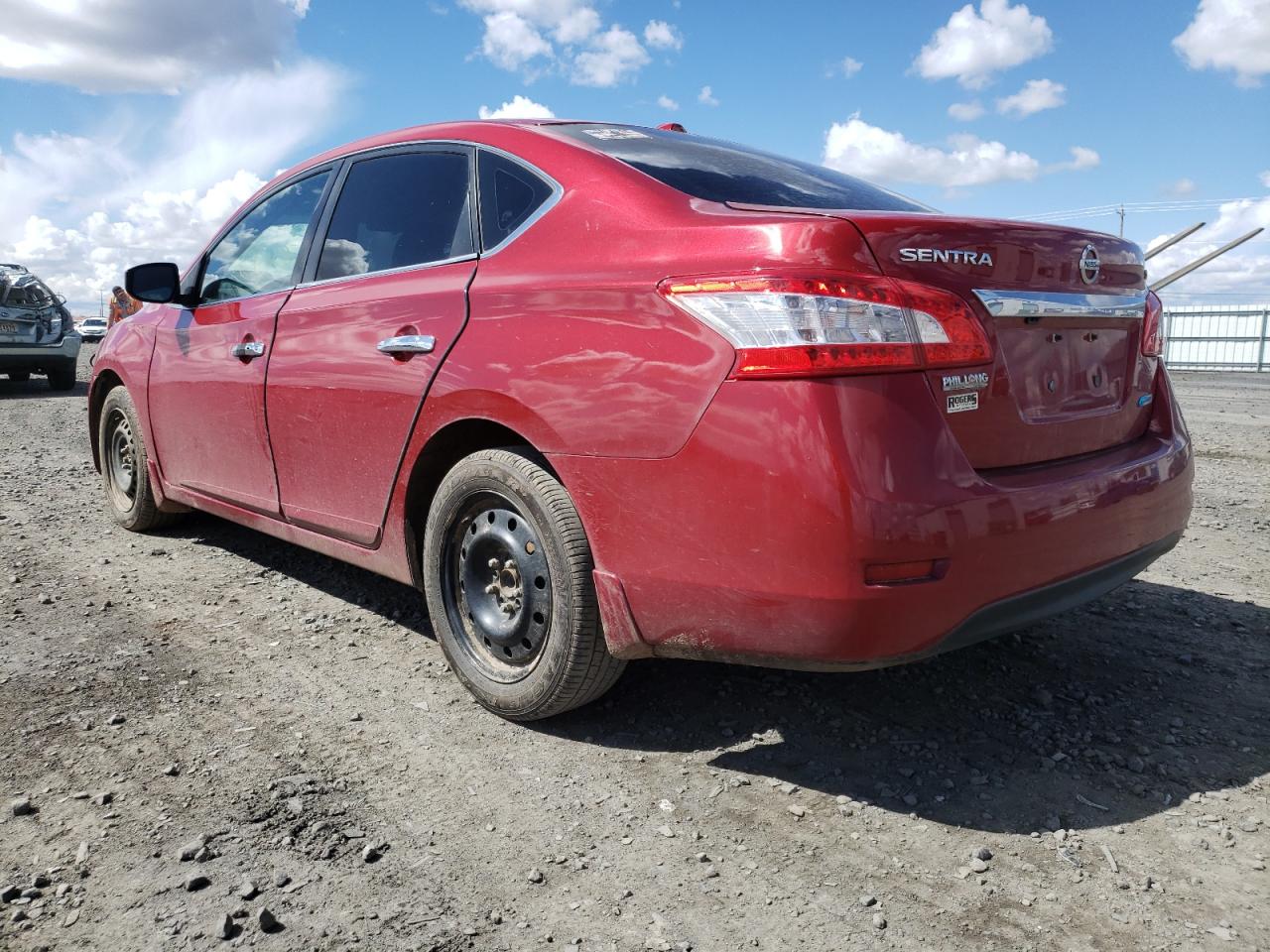 Photo 3 from auction – 2013 NISSAN SENTRA S with VIN 3N1AB7AP7DL681580