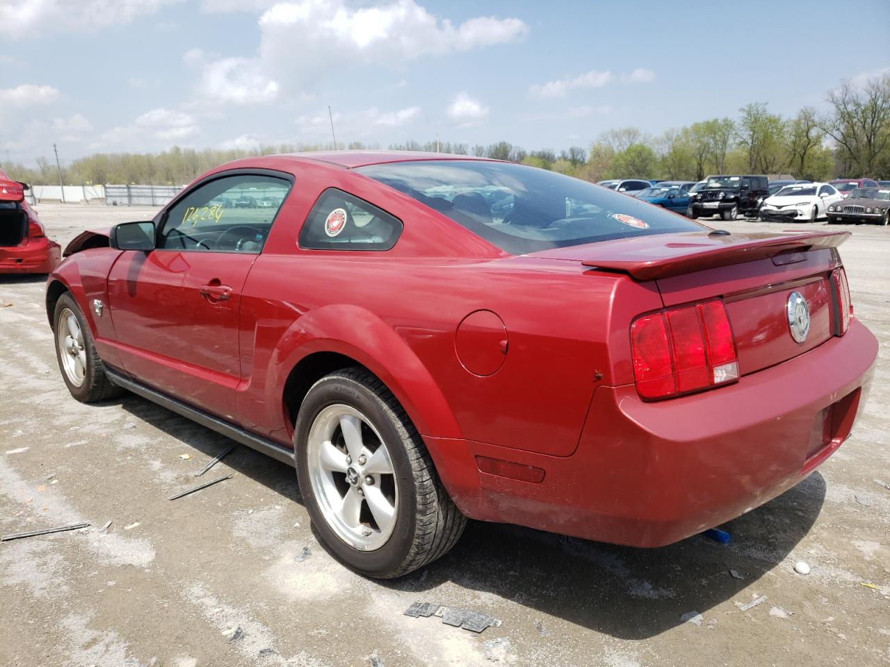 Photo 3 from auction – 2009 FORD MUSTANG with VIN 1ZVHT80N795111422