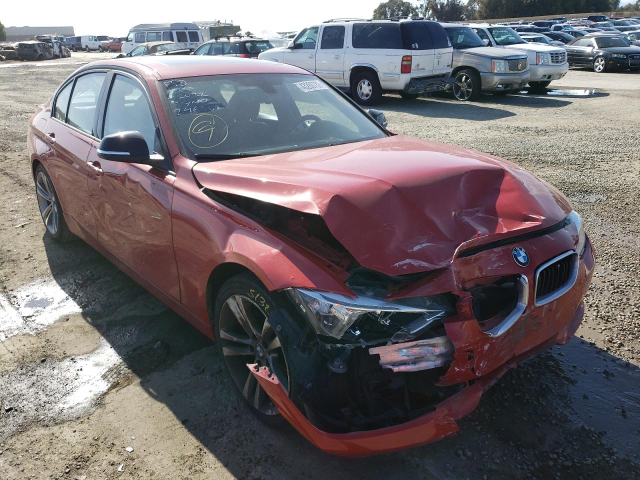 BMW 328 I 2012 with VIN WBA3A5C54CF346971 - Photo from auction