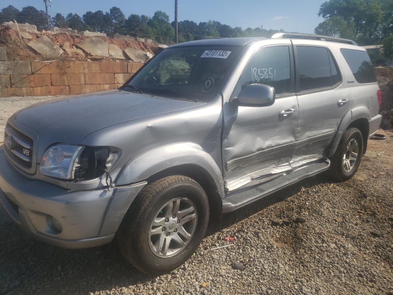 Photo 9 from auction – 2003 TOYOTA SEQUOIA LI with VIN 5TDZT38A53S155402