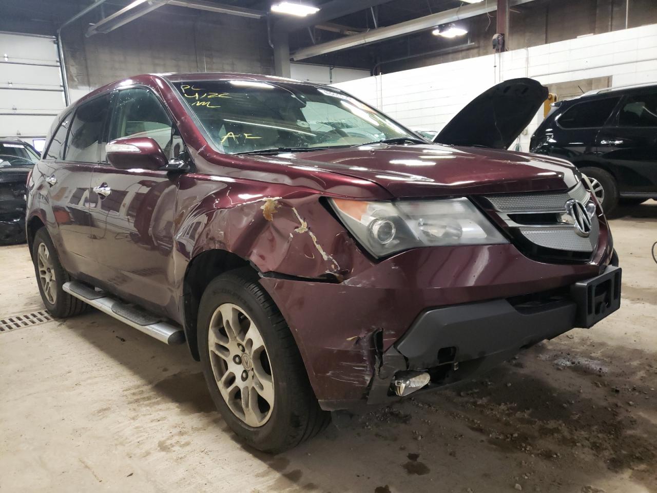ACURA MDX 2008 with VIN 2HNYD28248H511141 - Photo from auction