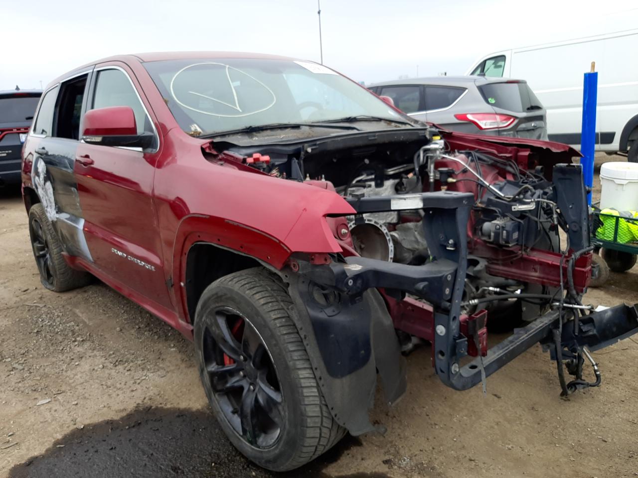 JEEP GRAND CHER 2012 with VIN 1C4RJFDJ5CC285436 - Photo from auction