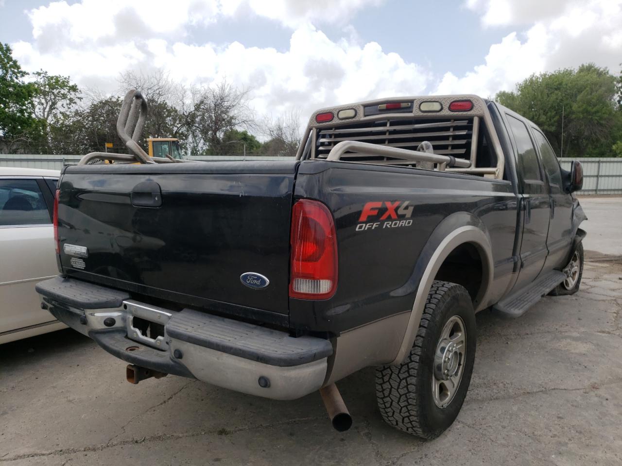 Photo 4 from auction – 2005 FORD F250 SUPER with VIN 1FTSW21535EC69780