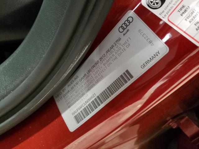 Photo 10 from auction – 2018 AUDI A6 PREMIUM with VIN WAUF8AFC3JN066621