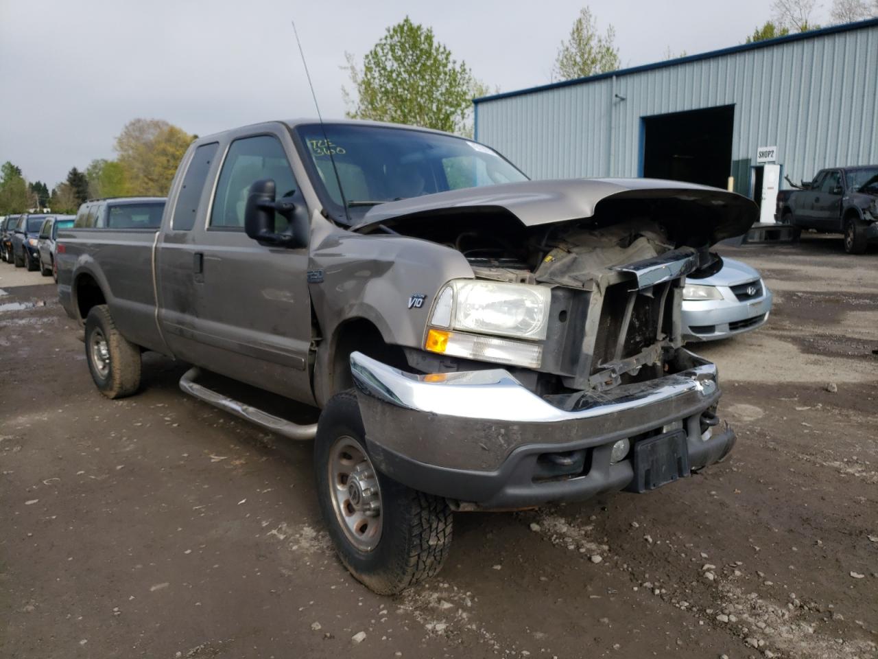 FORD F250 SUPER 2003 with VIN 1FTNX21S93EA90091 - Photo from auction