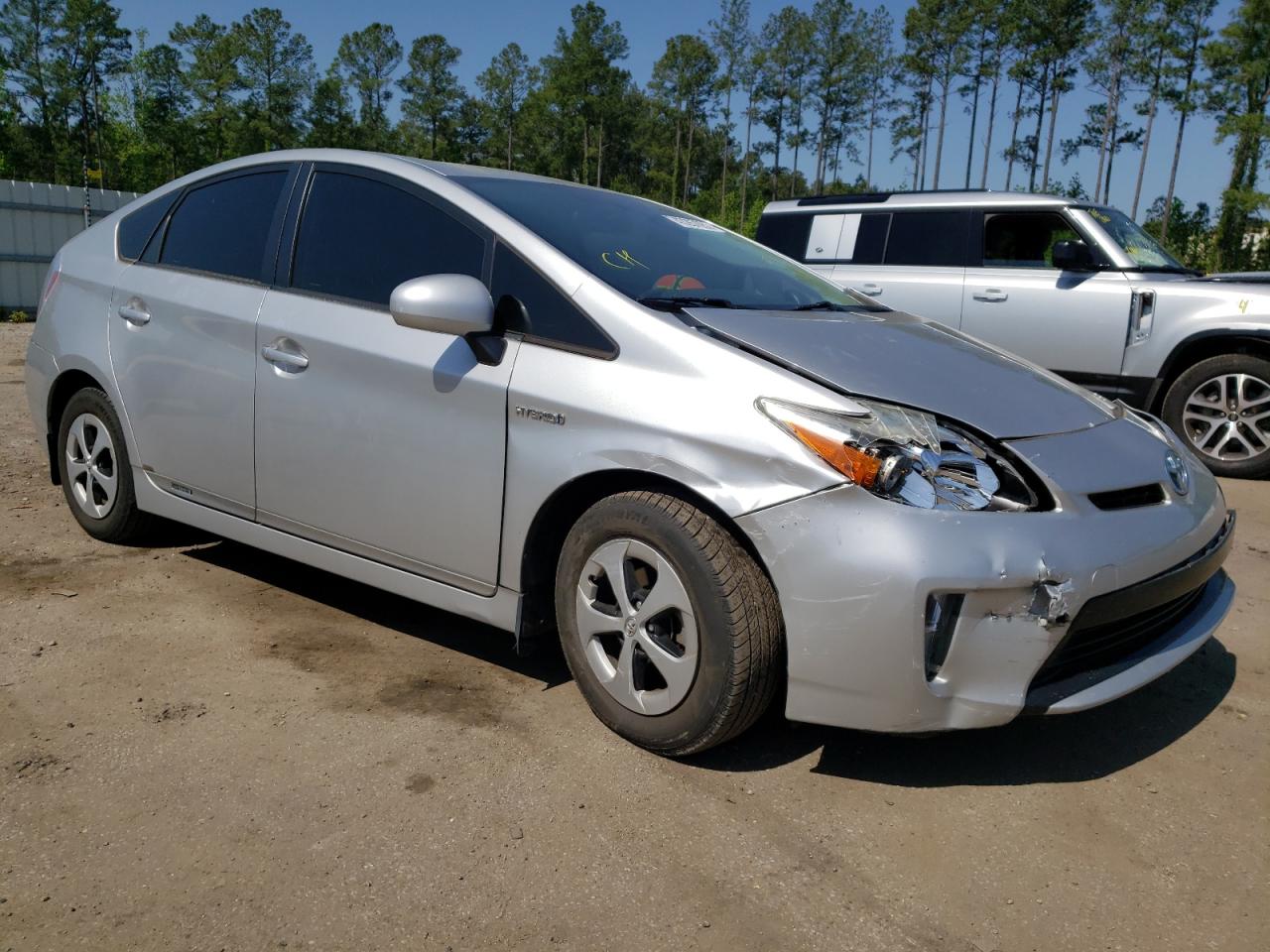 TOYOTA PRIUS 2012 with VIN JTDKN3DU7C5430592 - Photo from auction