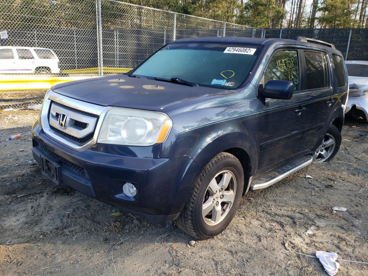 Photo 2 from auction – 2009 HONDA PILOT EXL with VIN 5FNYF486X9B029926