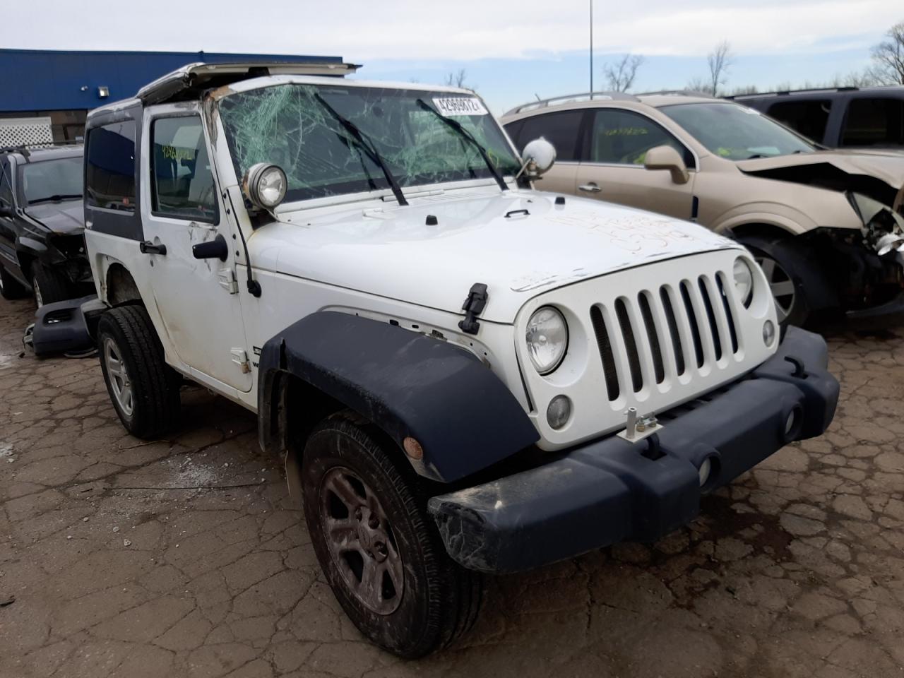 Photo 1 from auction – 2016 JEEP WRANGLER S with VIN 1C4AJWAG2GL344924