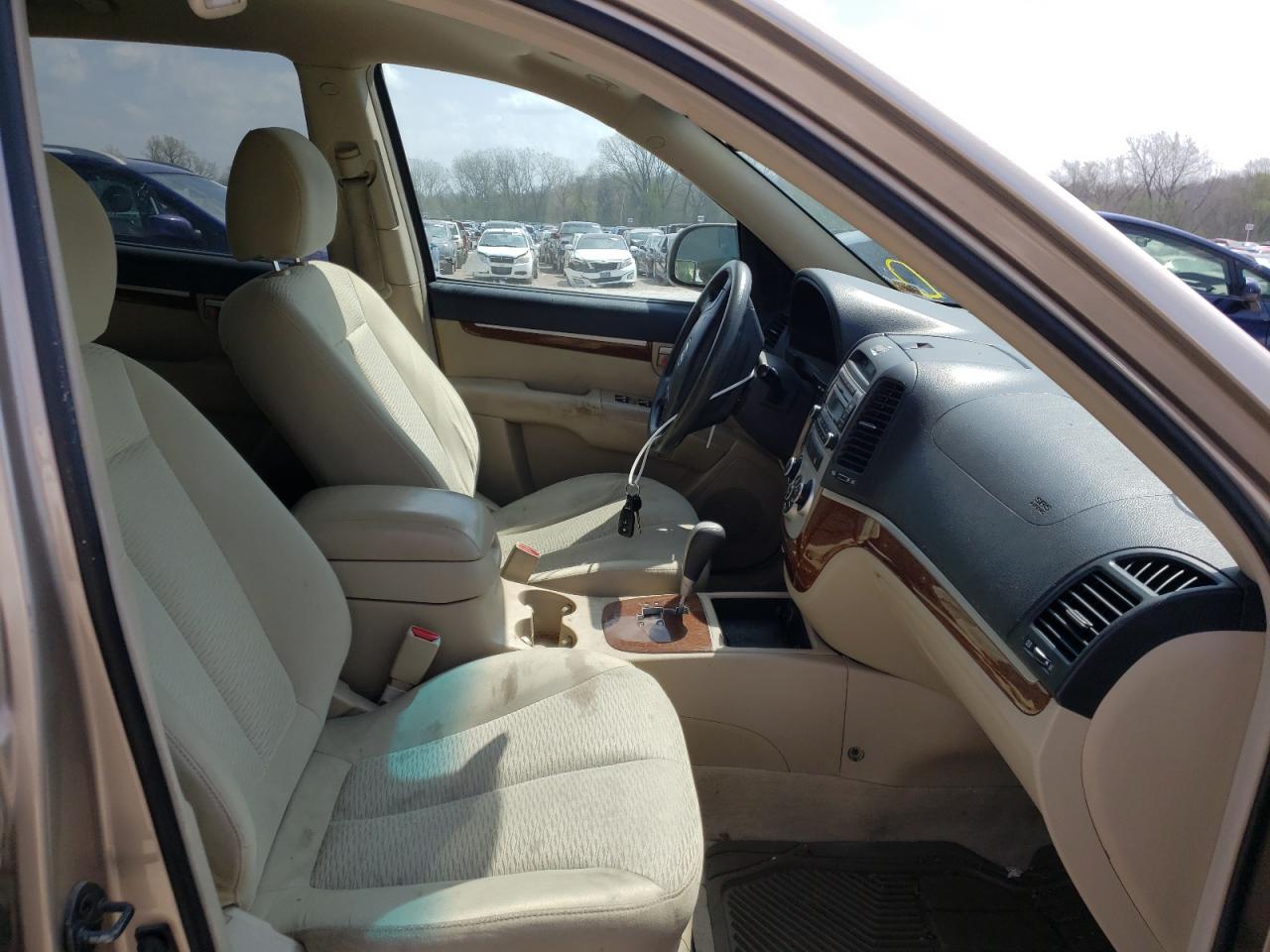 Photo 5 from auction – 2007 HYUNDAI SANTA FE G with VIN 5NMSG73D27H067379