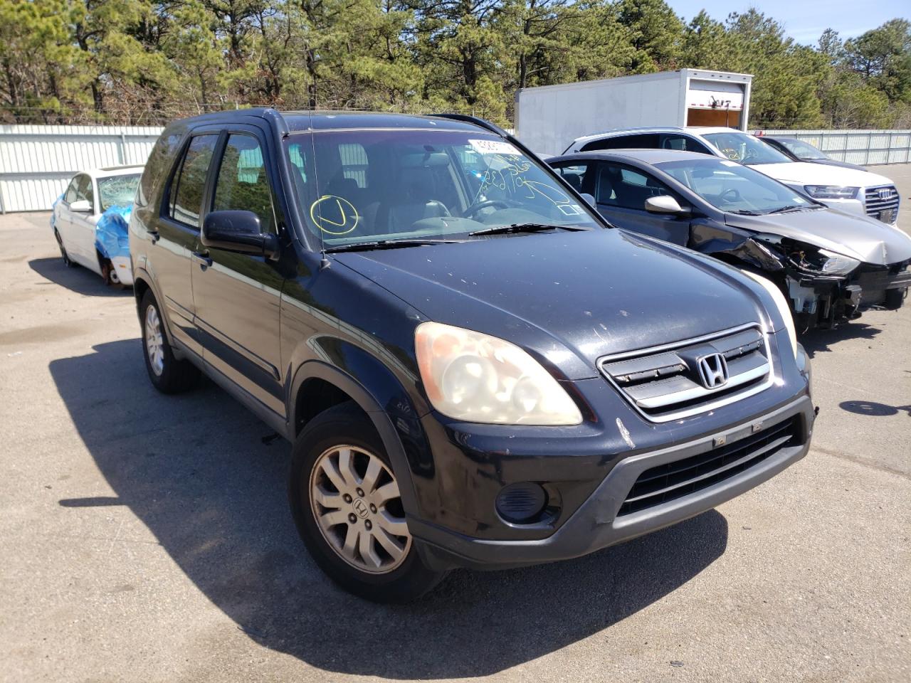 Photo 1 from auction – 2005 HONDA CR-V SE with VIN SHSRD78985U326007