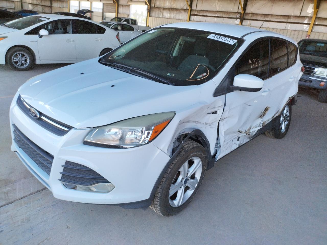 Photo 2 from auction – 2014 FORD ESCAPE SE with VIN 1FMCU0G95EUD38527