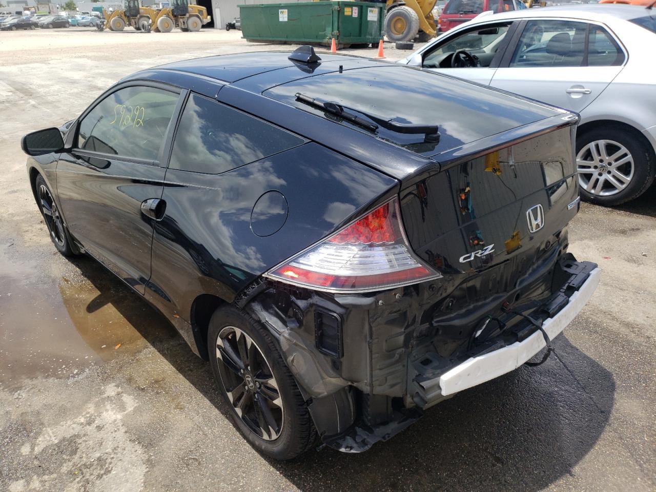 Photo 3 from auction – 2015 HONDA CR-Z EX with VIN JHMZF1D67FS002012