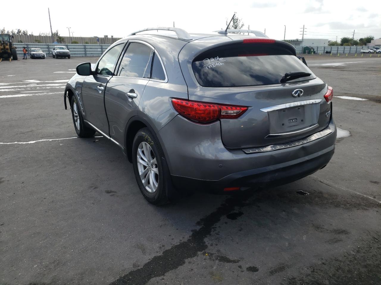 Photo 3 from auction – 2015 INFINITI QX70 with VIN JN8CS1MW7FM481365