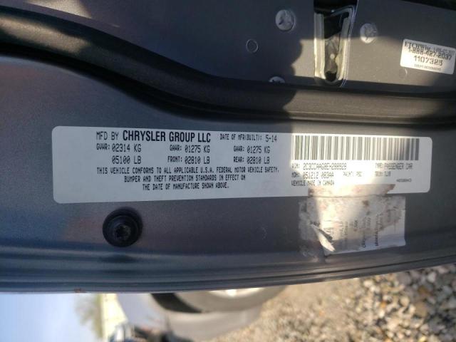 Photo 10 from auction – 2014 CHRYSLER 300 with VIN 2C3CCAAG8EH288928