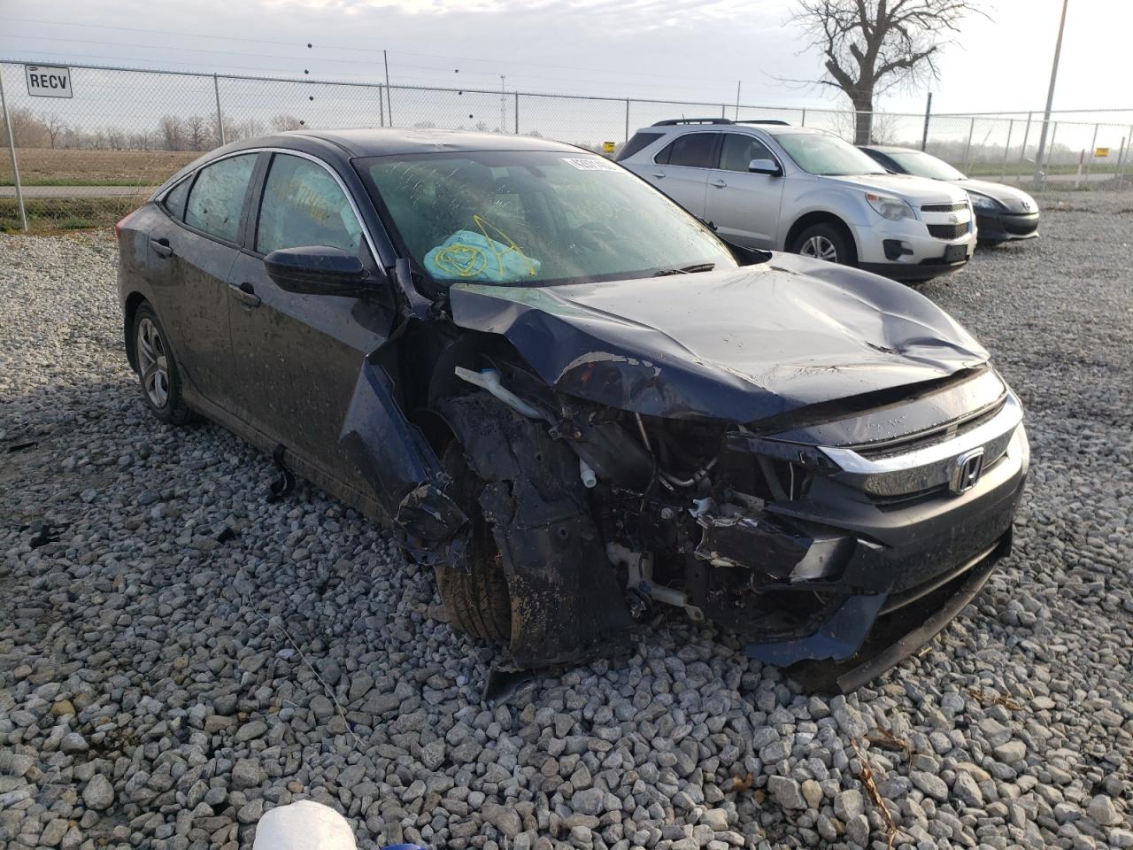 HONDA CIVIC LX 2016 with VIN 19XFC2F54GE027154 - Photo from auction