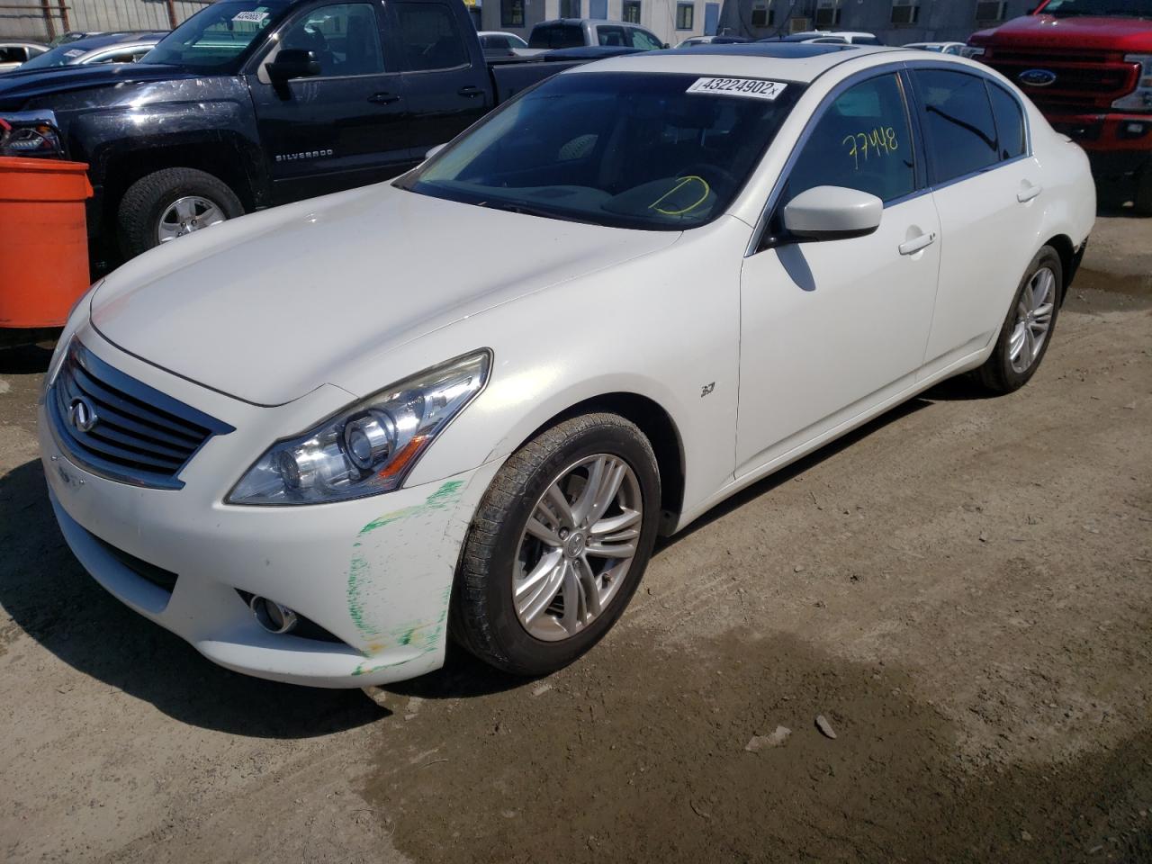 Photo 2 from auction – 2015 INFINITI Q40 with VIN JN1CV6AP5FM501760