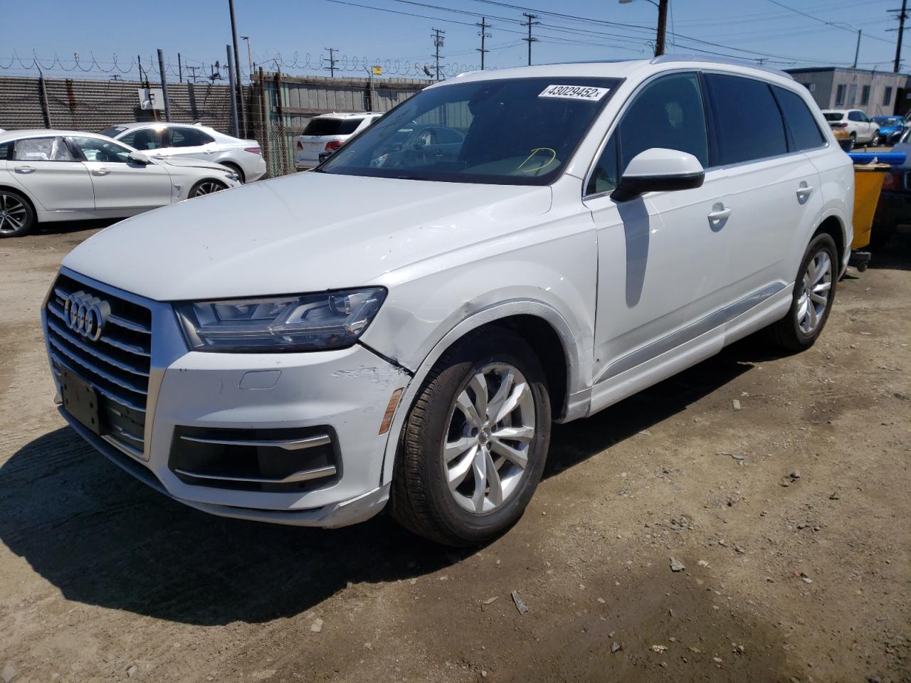Photo 2 from auction – 2018 AUDI Q7 PREMIUM with VIN WA1LAAF75JD021922