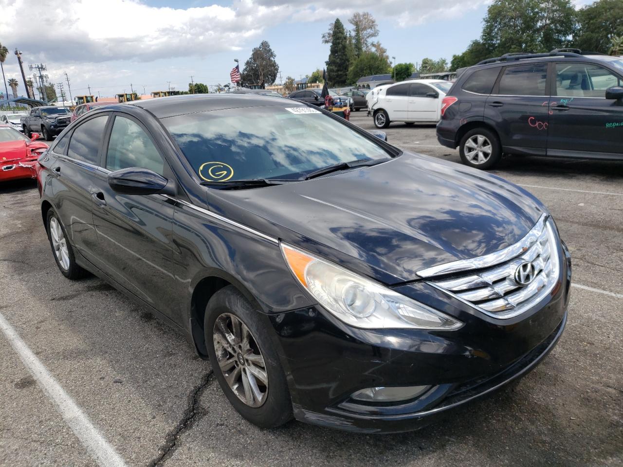 HYUNDAI SONATA GLS 2013 with VIN 5NPEB4AC0DH721881 - Photo from auction