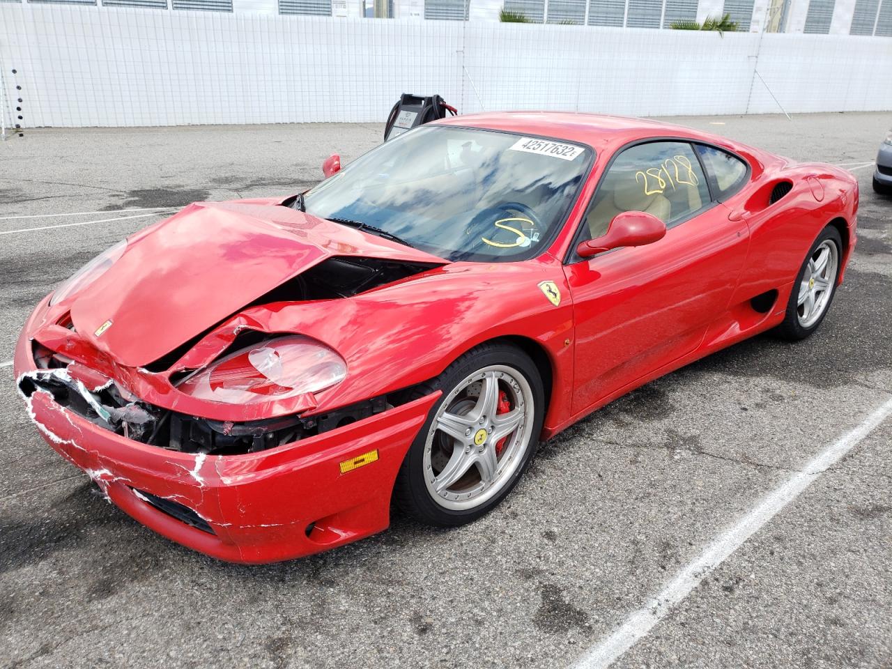 Photo 2 from auction – 2003 FERRARI 360 MODENA with VIN ZFFYU51A430133328