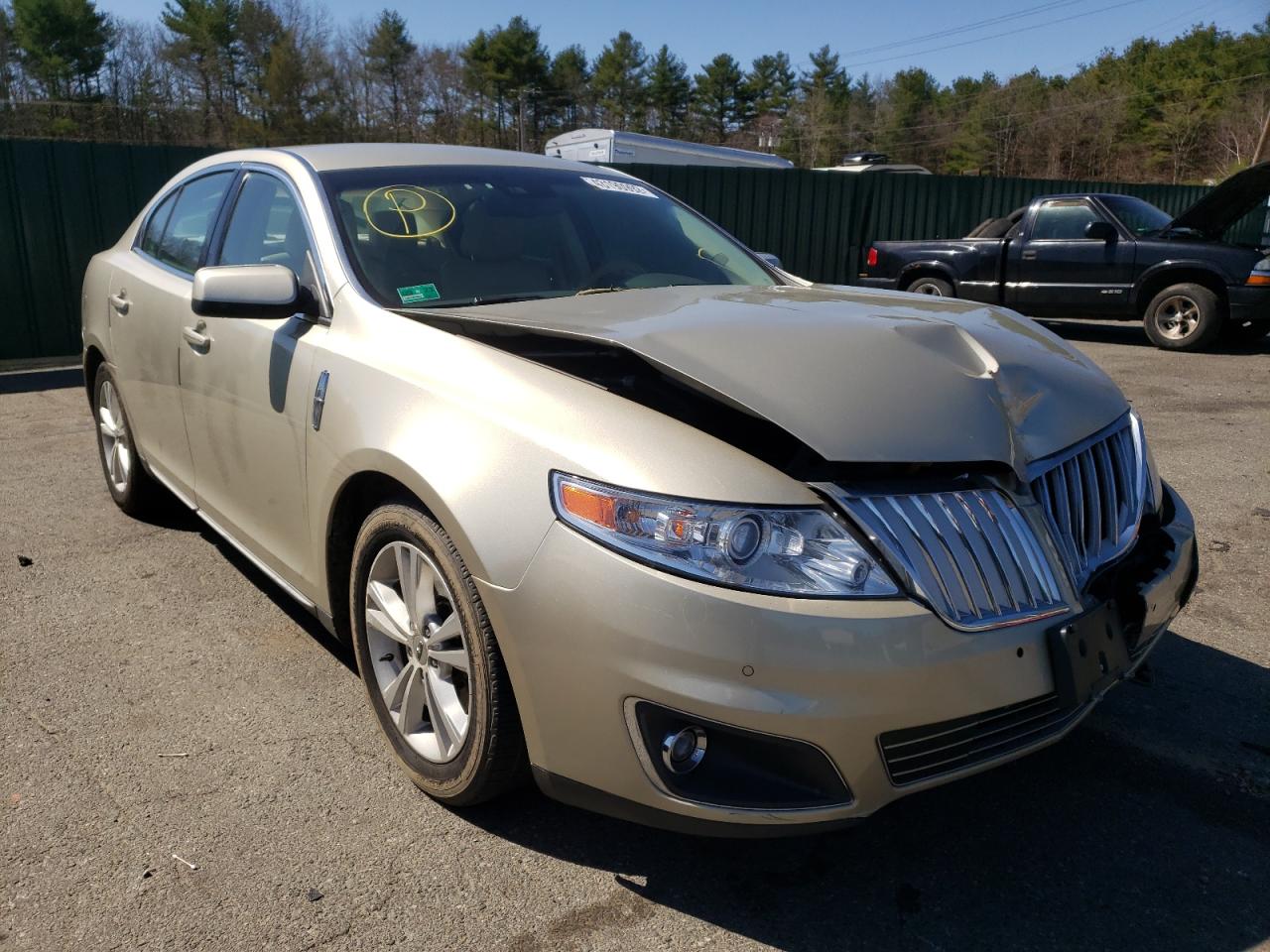 LINCOLN MKS 2010 with VIN 1LNHL9DR6AG616233 - Photo from auction