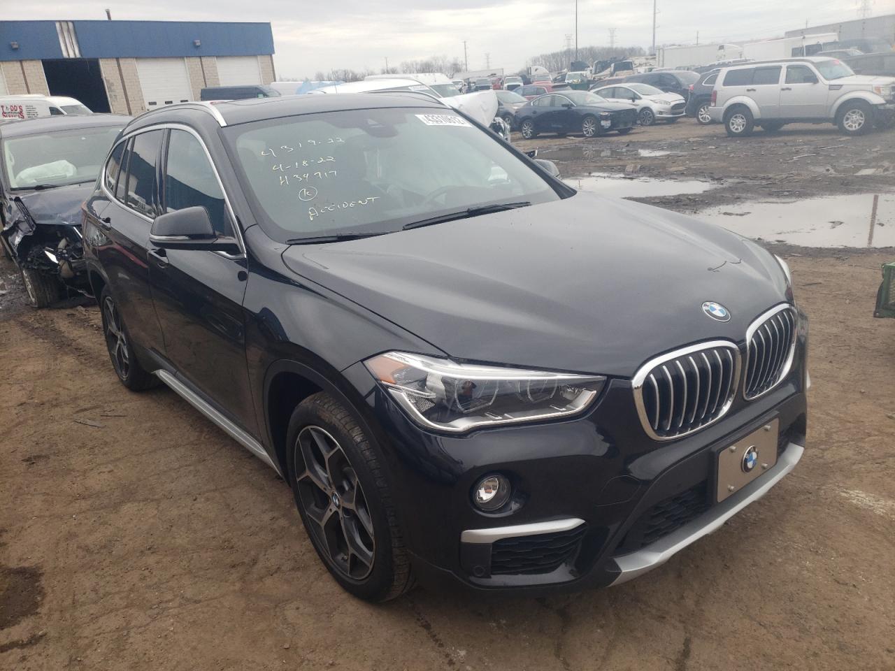 BMW X1 XDRIVE2 2019 with VIN WBXHT3C56K3H34717 - Photo from auction