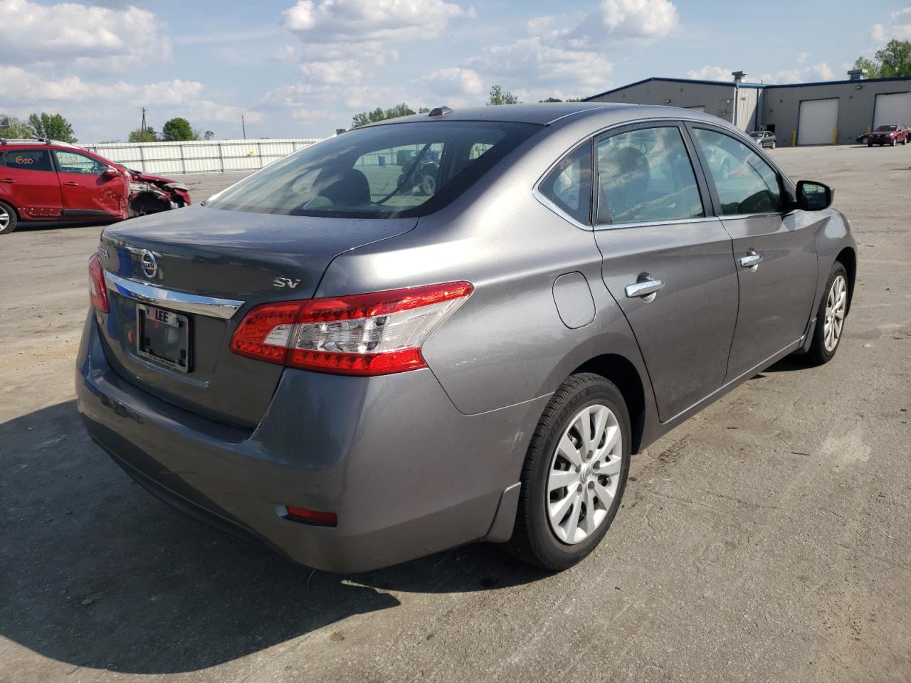Photo 4 from auction – 2015 NISSAN SENTRA S with VIN 3N1AB7AP0FY360731