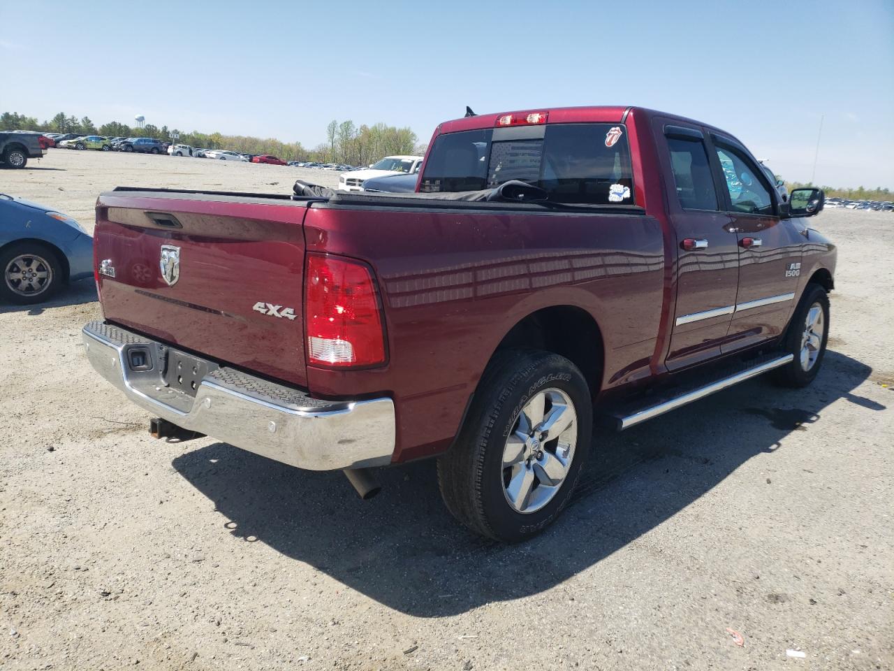 Photo 4 from auction – 2018 RAM 1500 SLT with VIN 1C6RR7GG7JS167798