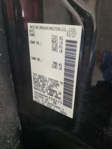 Photo 10 from auction – 2017 NISSAN MAXIMA 3.5 with VIN 1N4AA6AP4HC420277