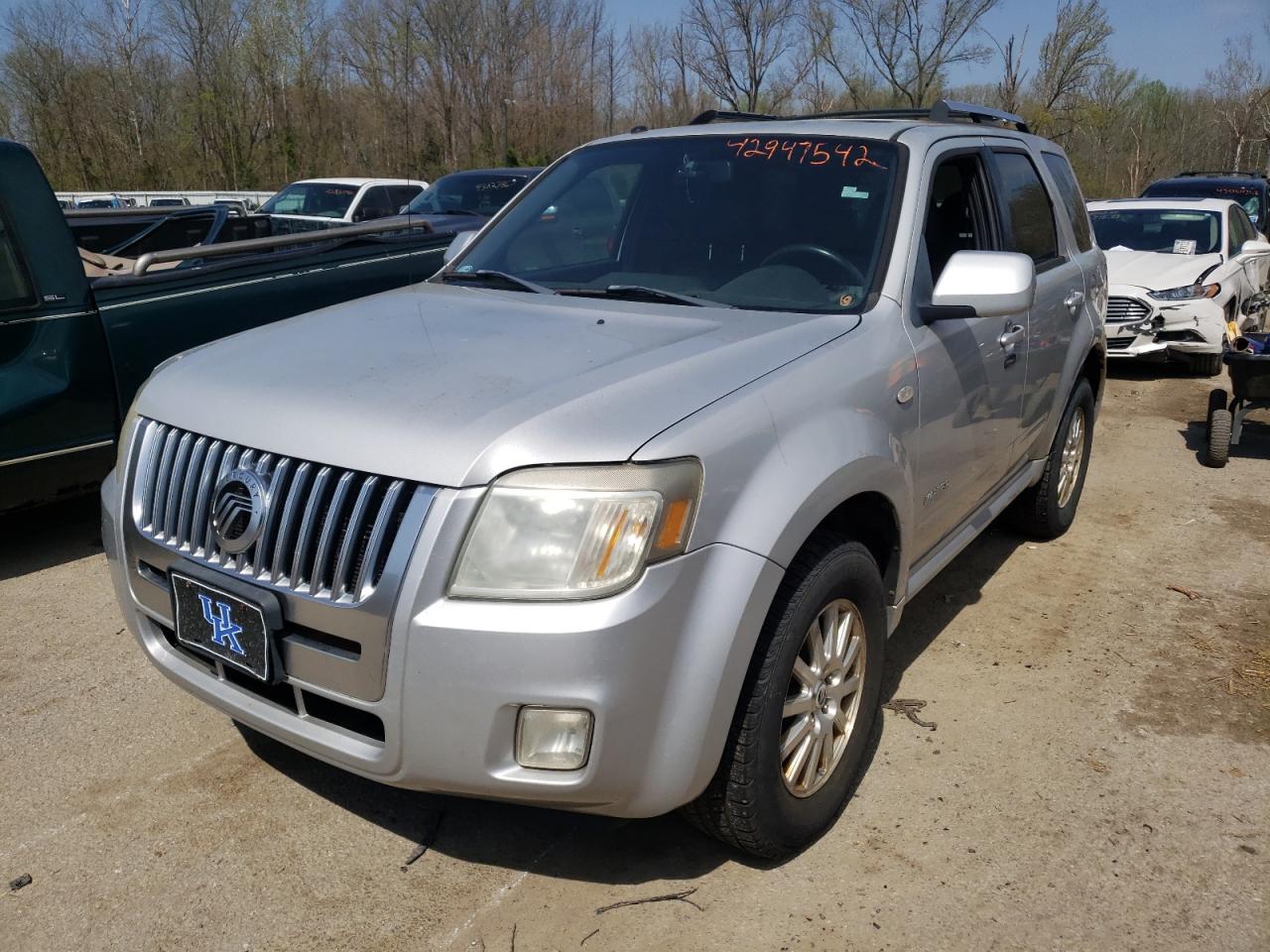 Photo 2 from auction – 2008 MERCURY MARINER PR with VIN 4M2CU97158KJ25798