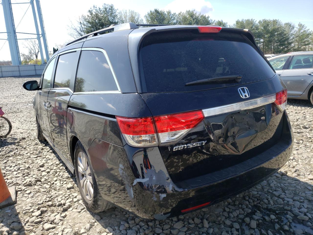 Photo 3 from auction – 2014 HONDA ODYSSEY EX with VIN 5FNRL5H63EB066121