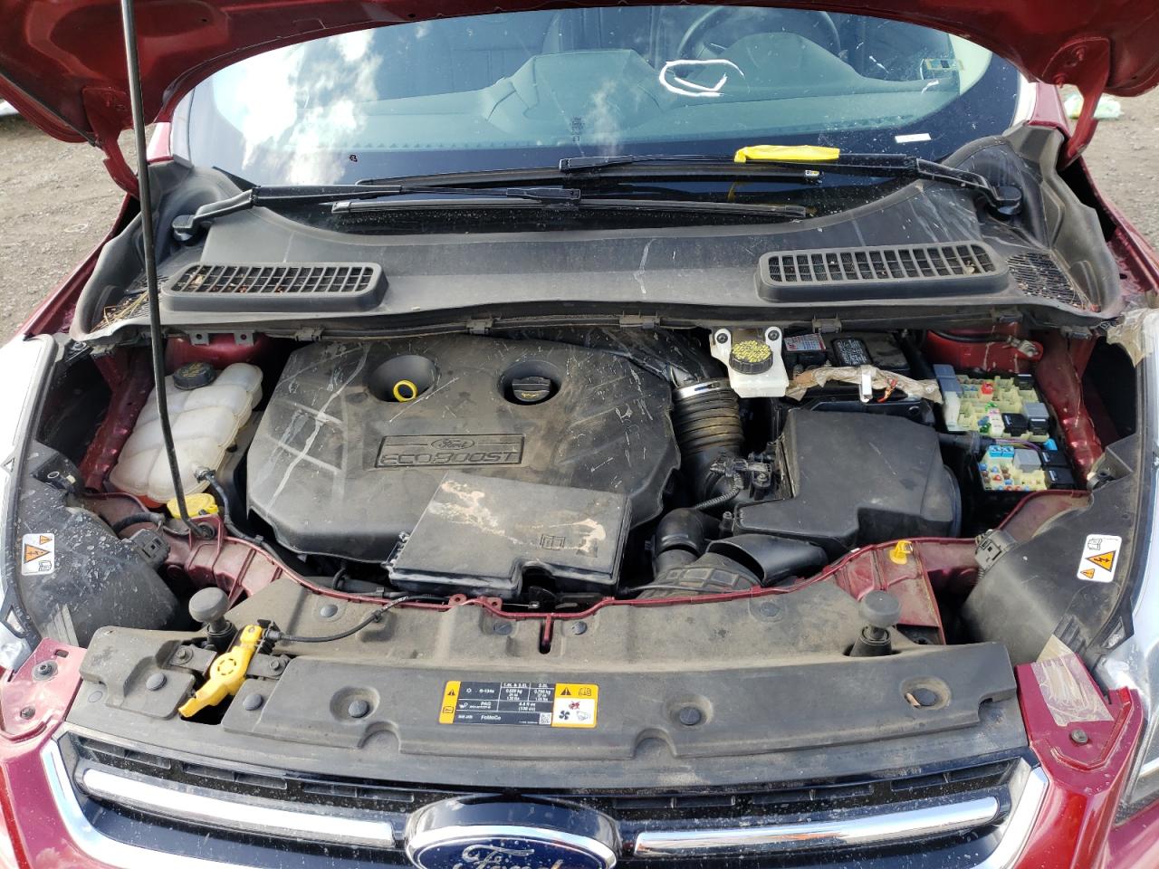 Photo 7 from auction – 2013 FORD ESCAPE TIT with VIN 1FMCU0J91DUB64365